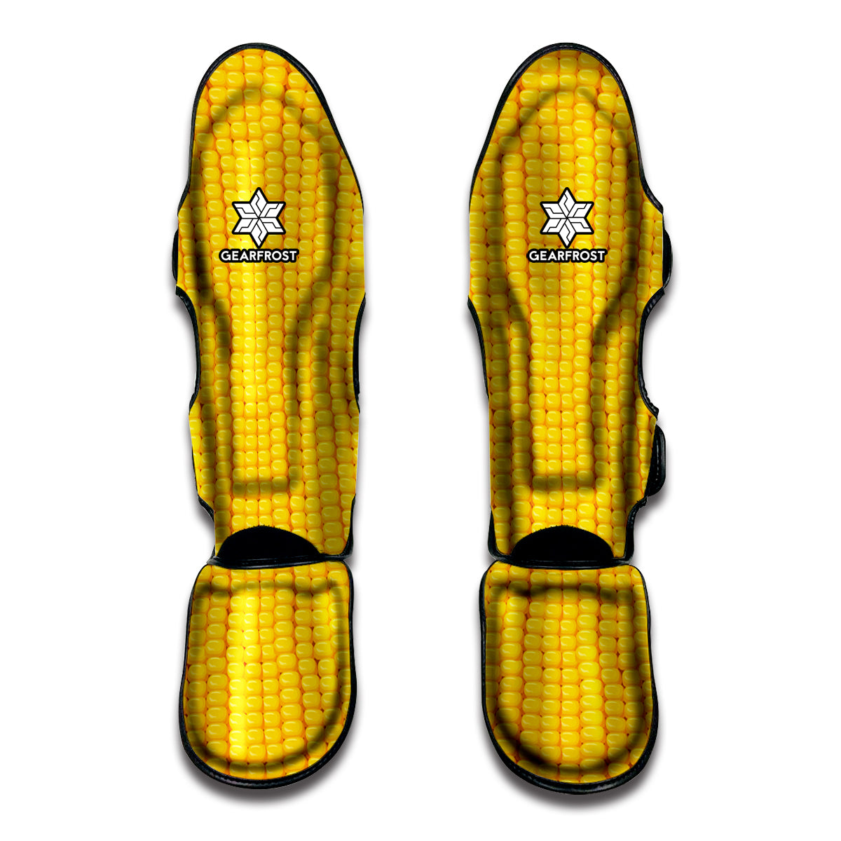 Corn Texture Print Muay Thai Shin Guards