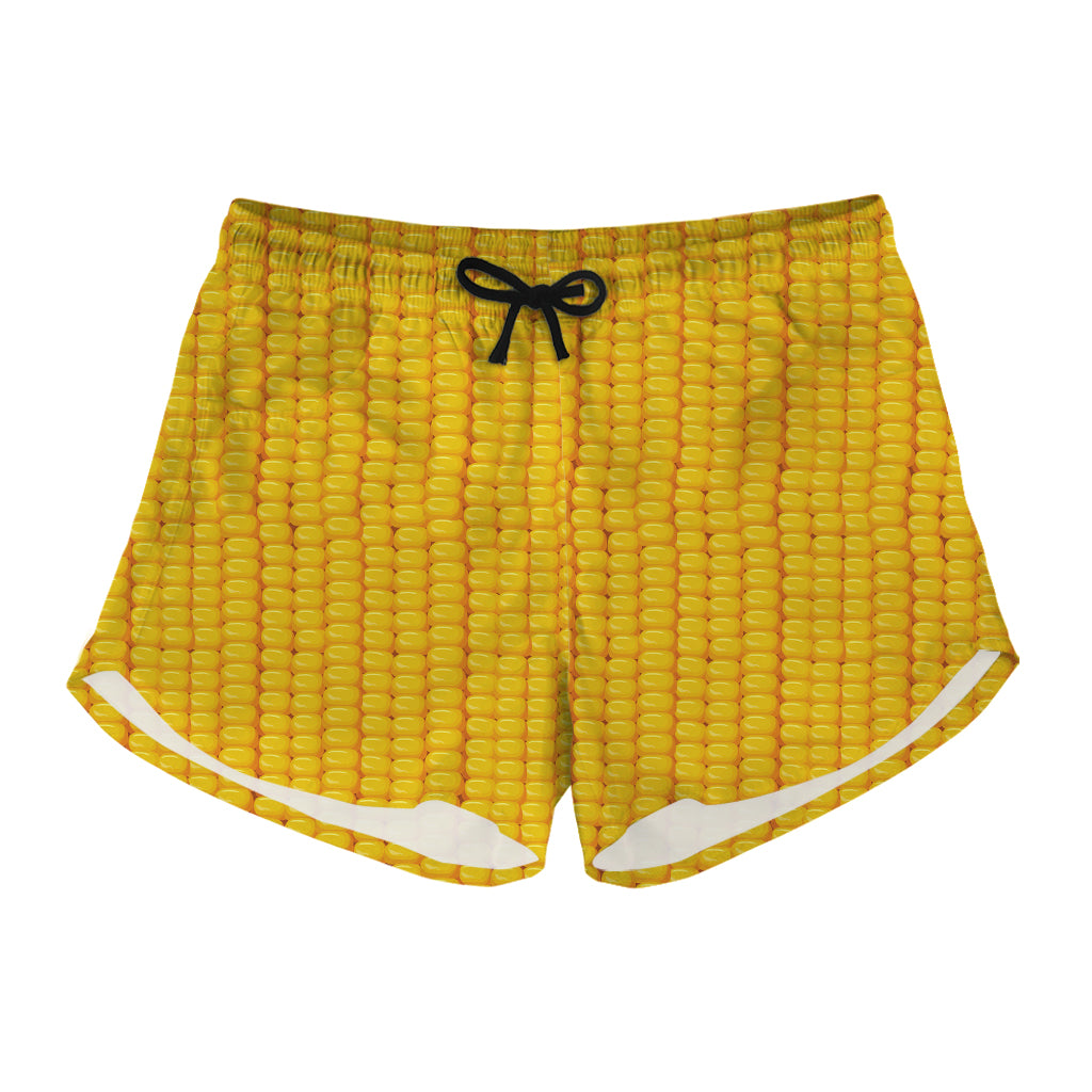 Corn Texture Print Women's Shorts