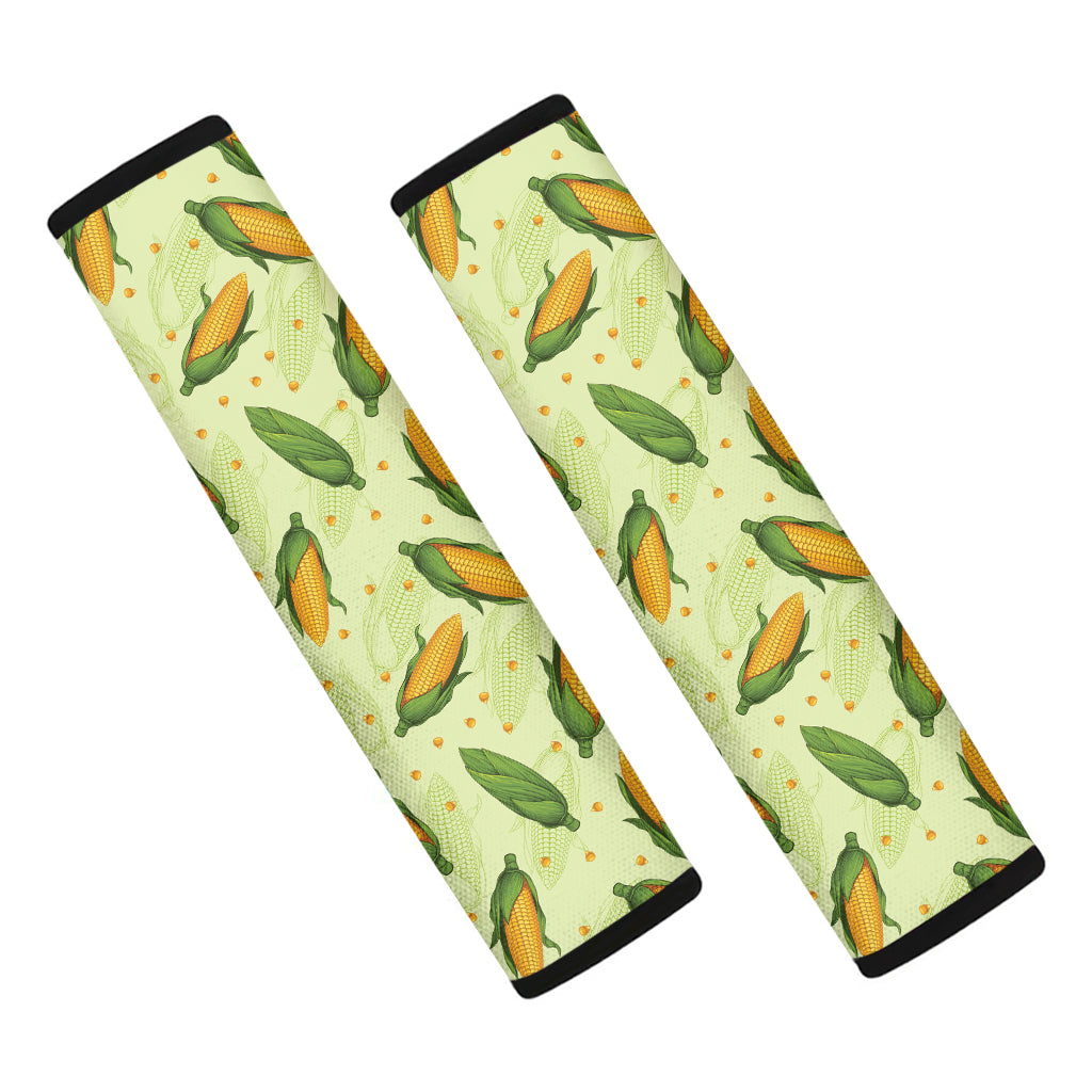 Corncob Pattern Print Car Seat Belt Covers