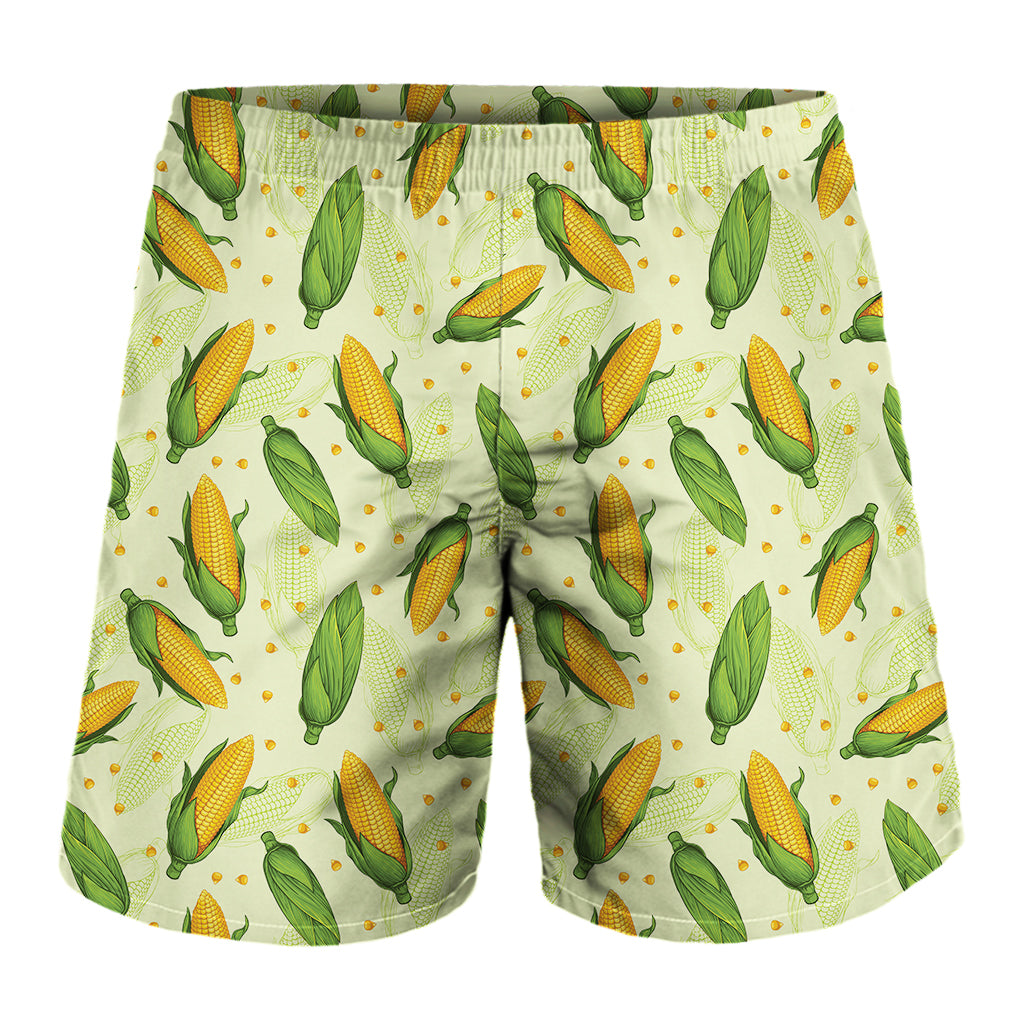 Corncob Pattern Print Men's Shorts