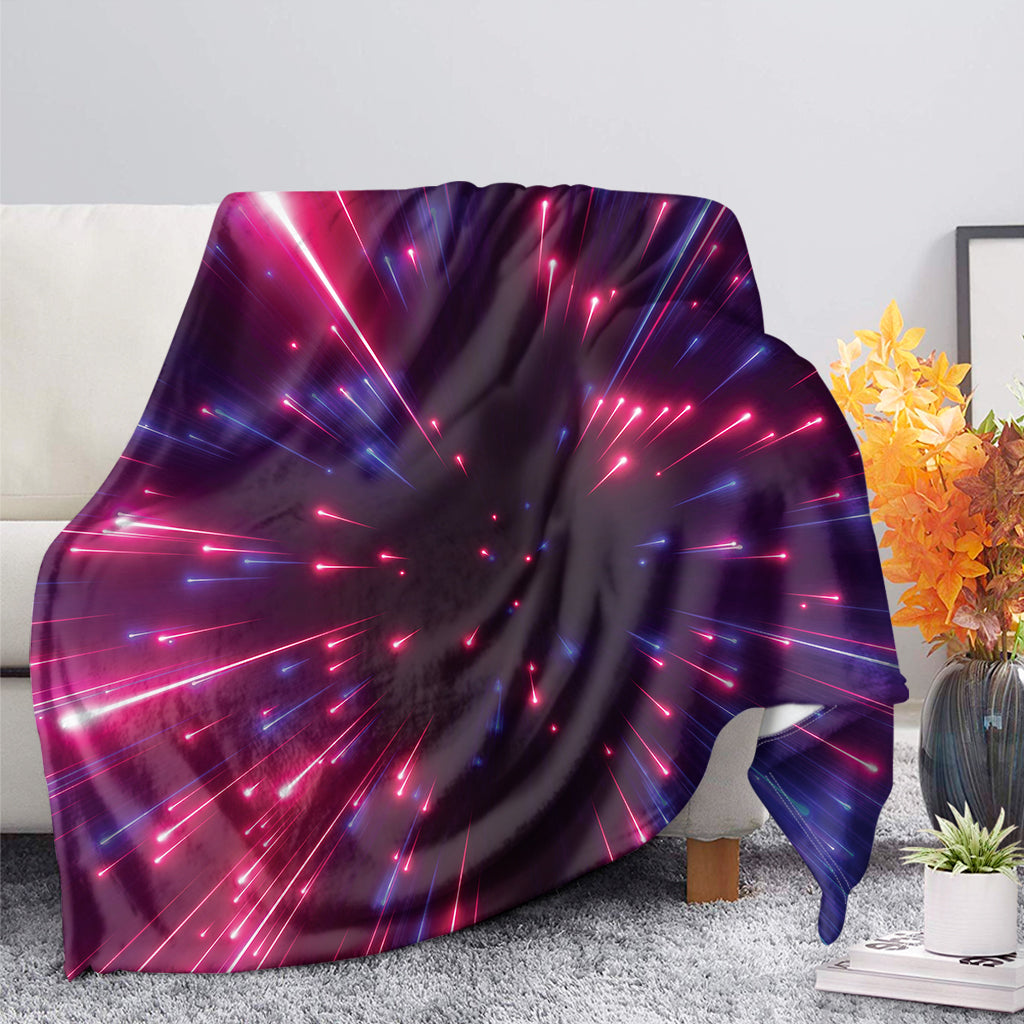 Cosmic Hyperspace Print Blanket