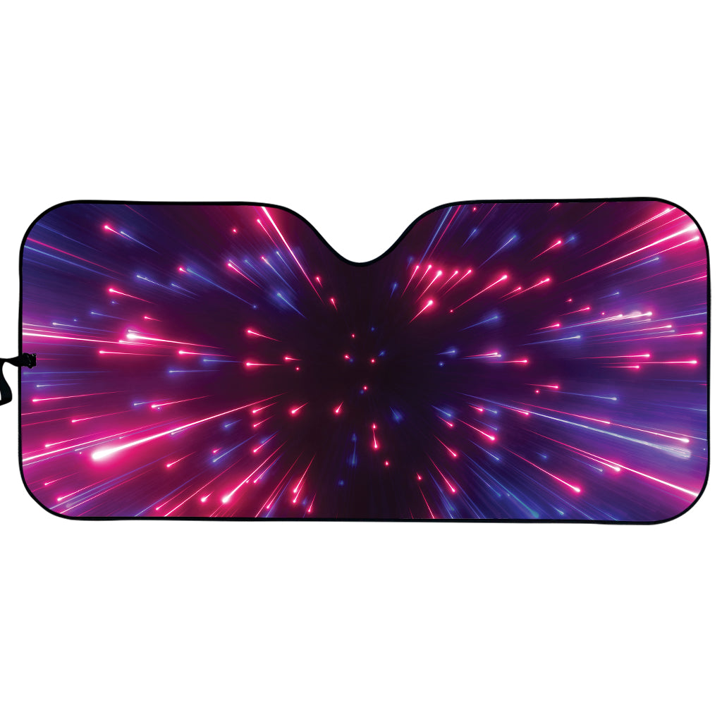 Cosmic Hyperspace Print Car Sun Shade