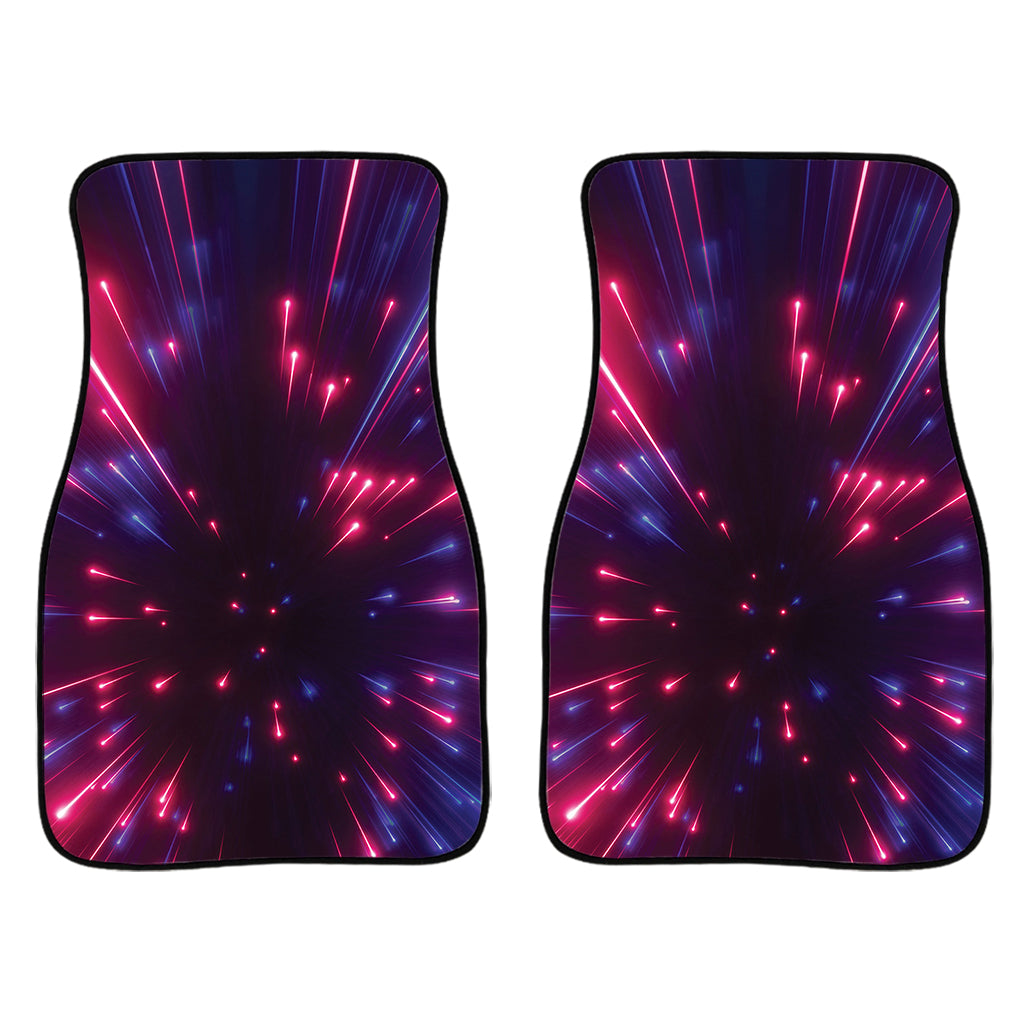 Cosmic Hyperspace Print Front Car Floor Mats