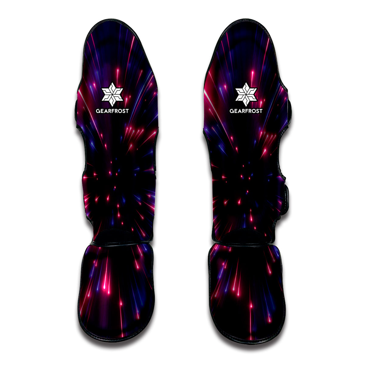 Cosmic Hyperspace Print Muay Thai Shin Guards