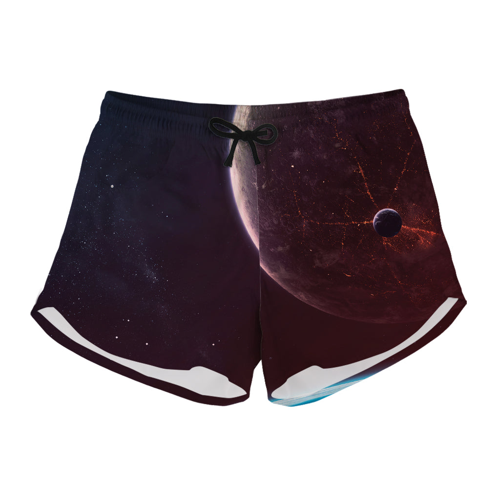 Cosmic Space Print Women's Shorts