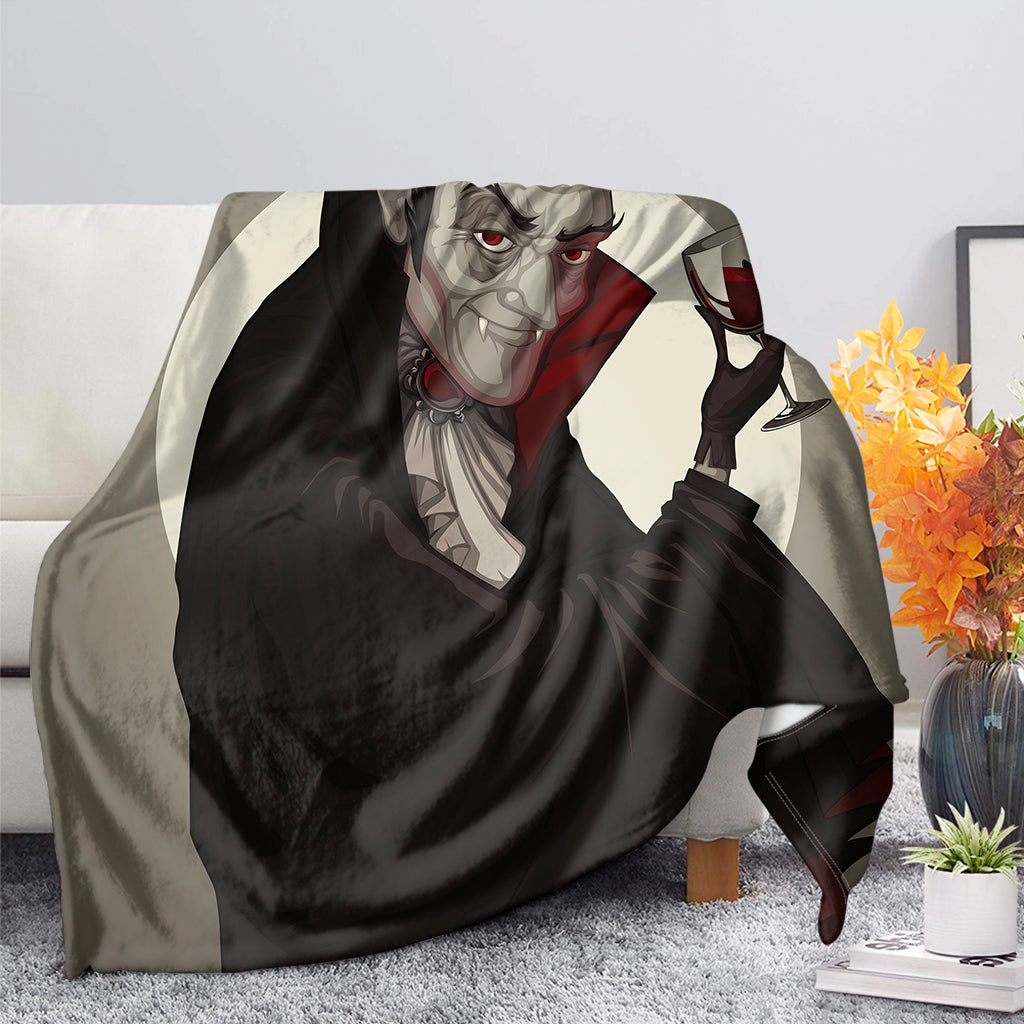 Count Dracula Print Blanket