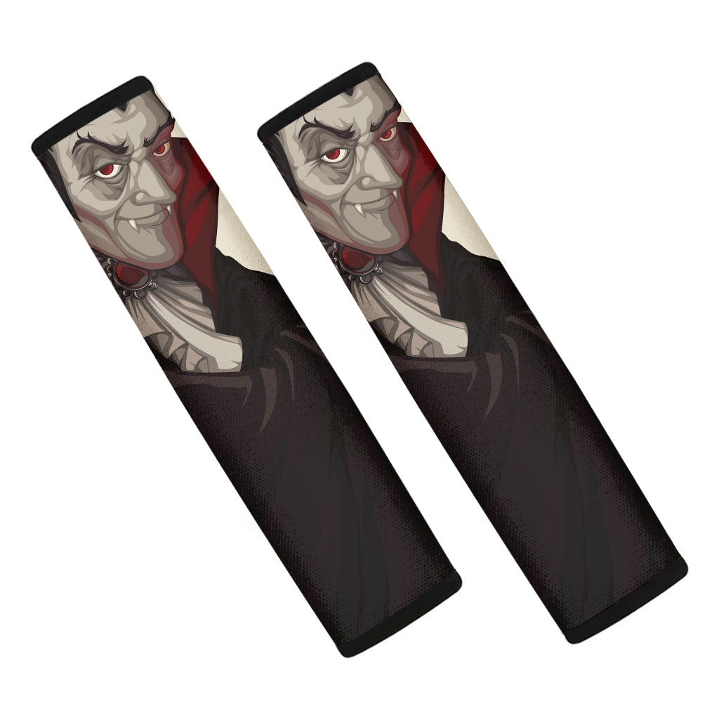 Count Dracula Print Car Seat Belt Covers