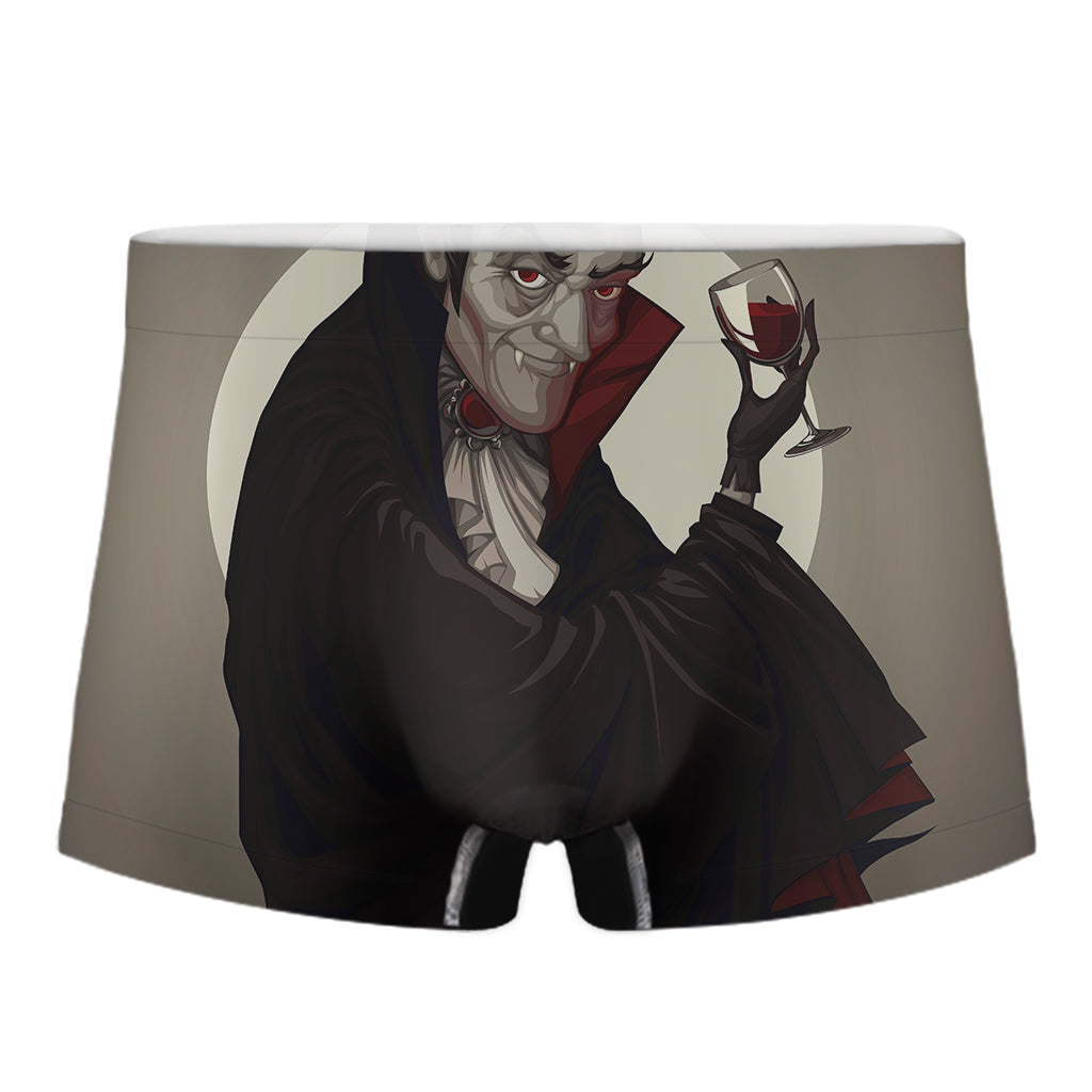 Count Dracula Print Men's Boxer Briefs