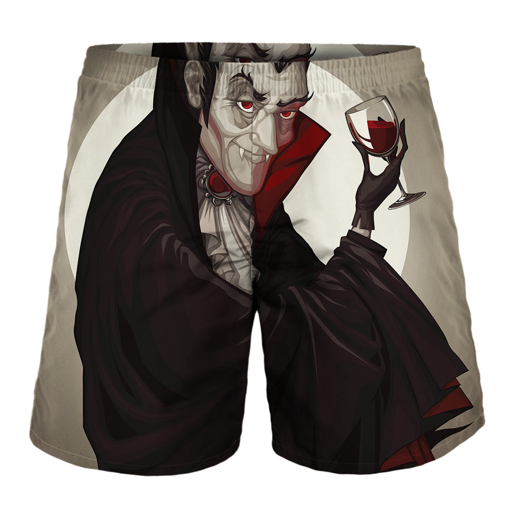 Count Dracula Print Men's Shorts