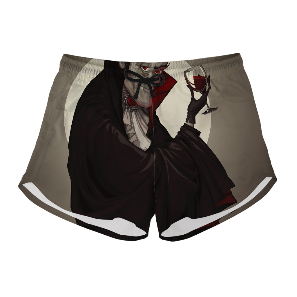 Count Dracula Print Women's Shorts