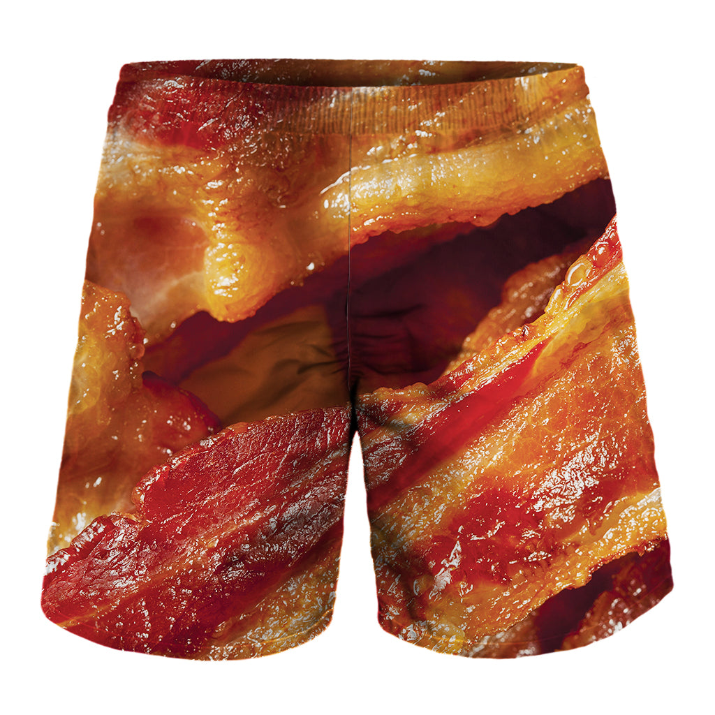 Crispy Bacon Print Men's Shorts