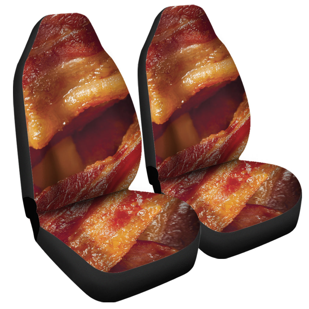 Crispy Bacon Print Universal Fit Car Seat Covers