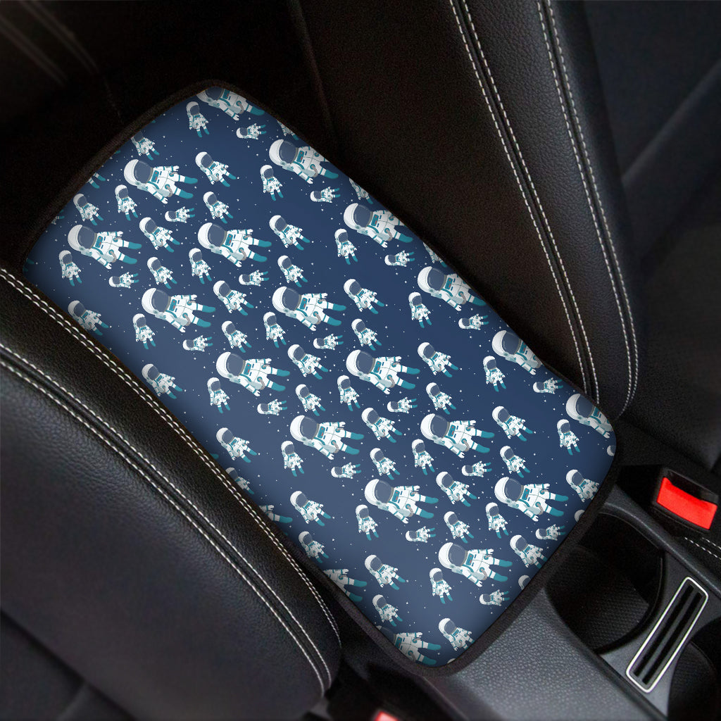 Cute Astronaut Pattern Print Car Center Console Cover