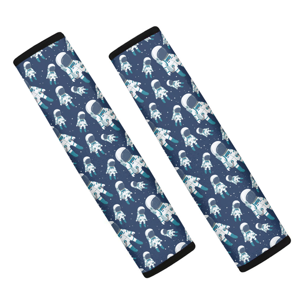 Cute Astronaut Pattern Print Car Seat Belt Covers