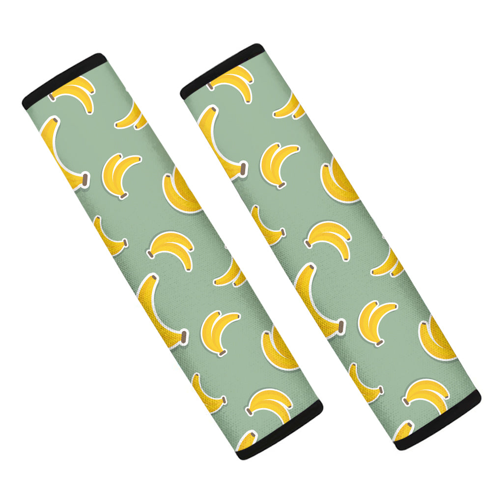 Cute Banana Pattern Print Car Seat Belt Covers