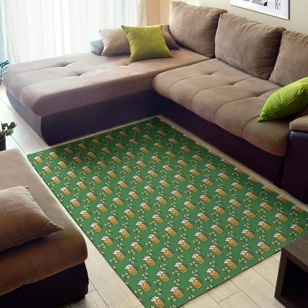 Cute St. Patrick's Day Pattern Print Area Rug