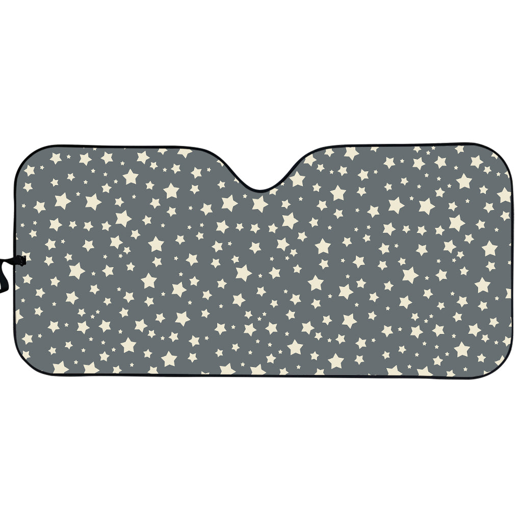 Cute Star Pattern Print Car Sun Shade