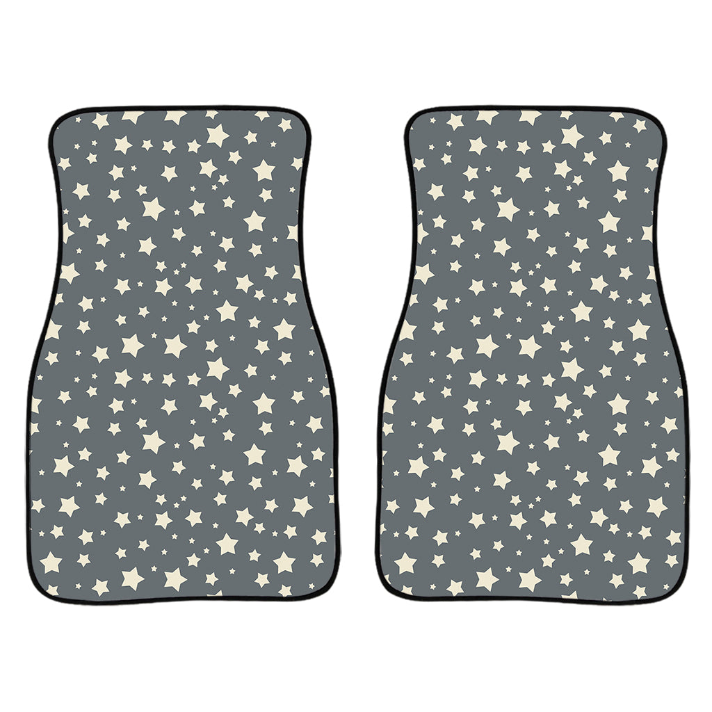 Cute Star Pattern Print Front Car Floor Mats