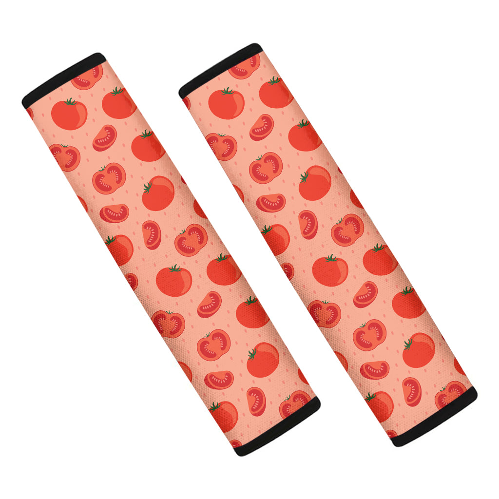 Cute Tomato Pattern Print Car Seat Belt Covers