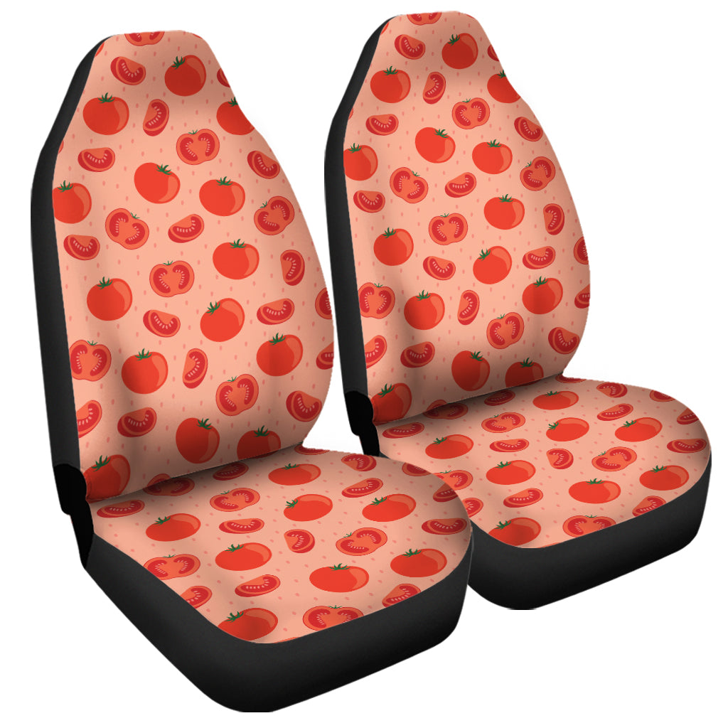 Cute Tomato Pattern Print Universal Fit Car Seat Covers