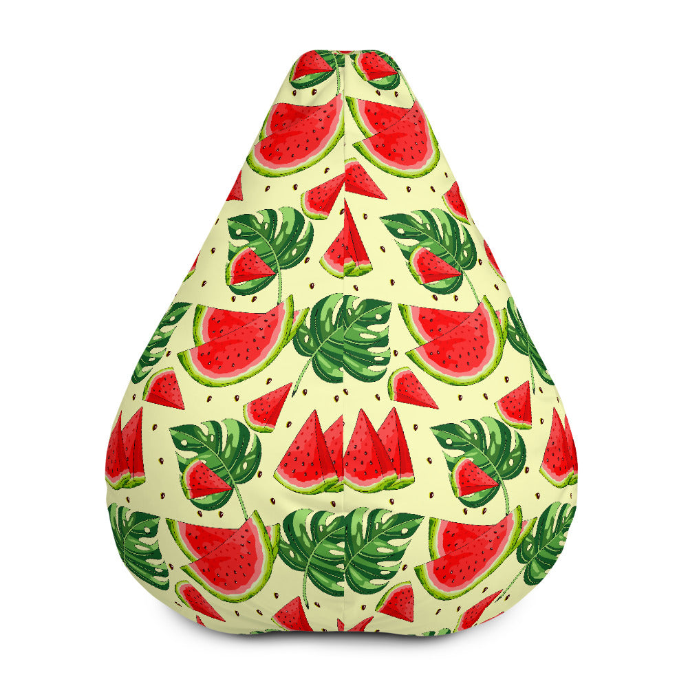 Cute Tropical Watermelon Pattern Print Bean Bag Cover