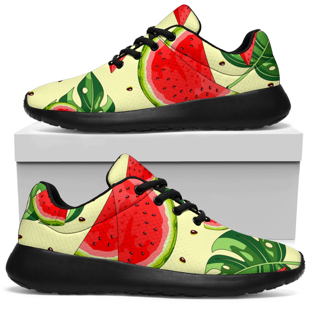 Cute Tropical Watermelon Pattern Print Sport Sneakers