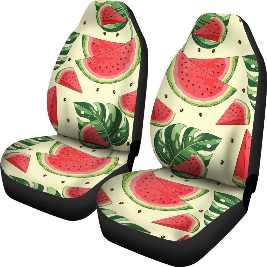 Cute Tropical Watermelon Pattern Print Universal Fit Car Seat Covers