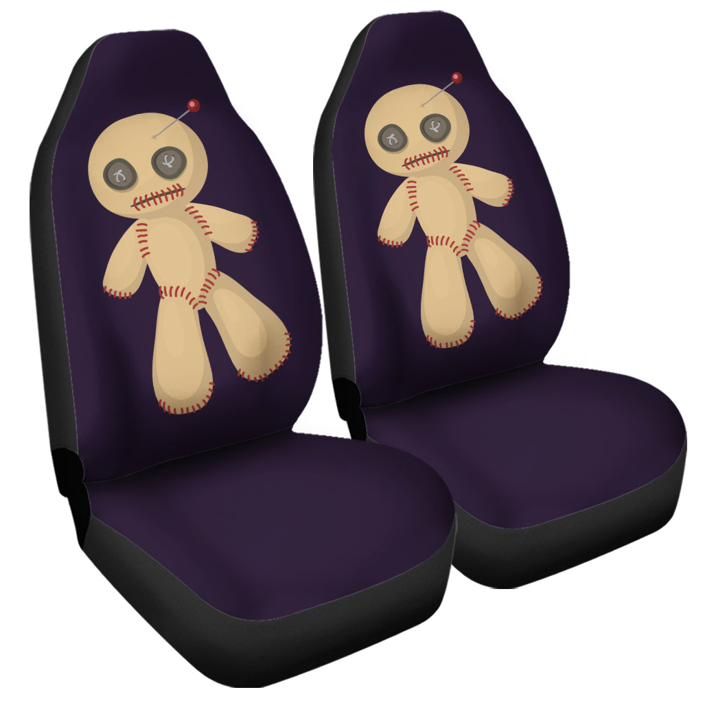 Cute Voodoo Doll Print Universal Fit Car Seat Covers