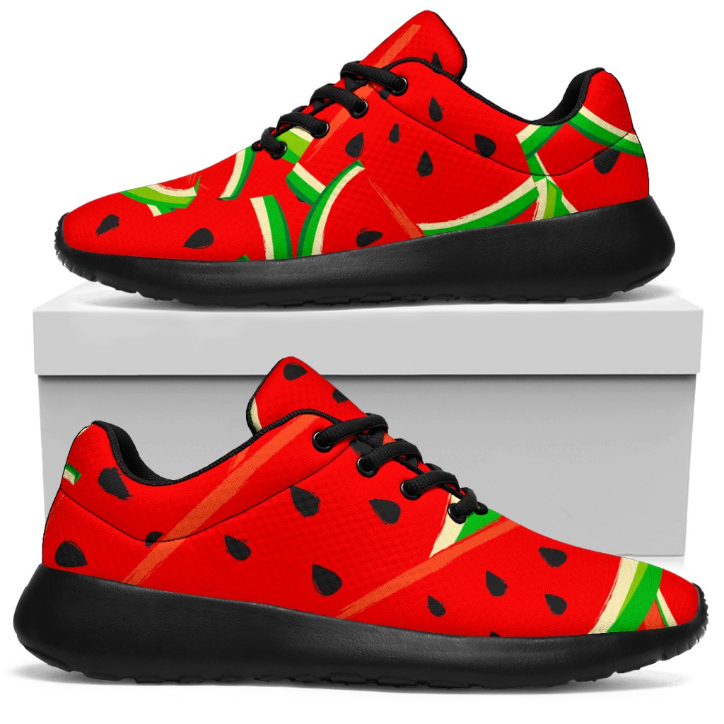 Cute Watermelon Pieces Pattern Print Sport Sneakers