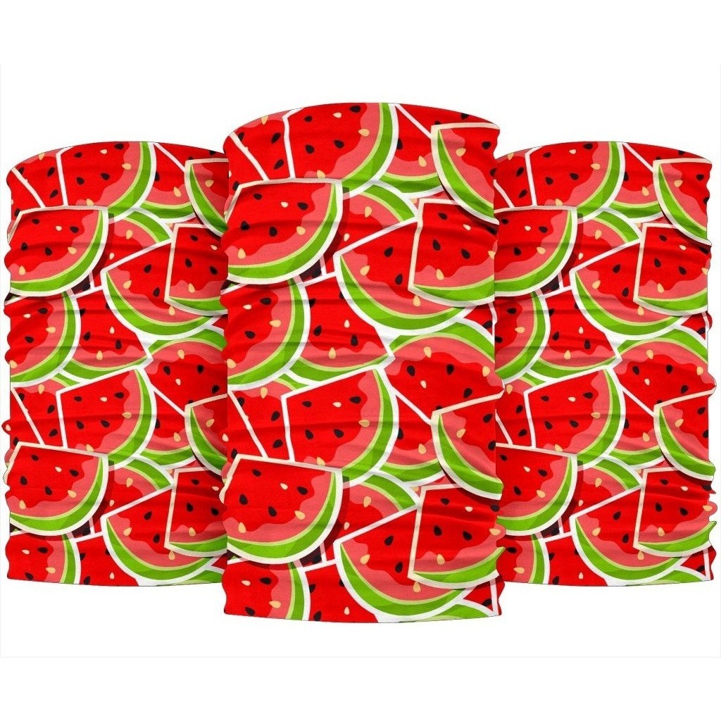 Cute Watermelon Slices Pattern Print 3-Pack Bandanas