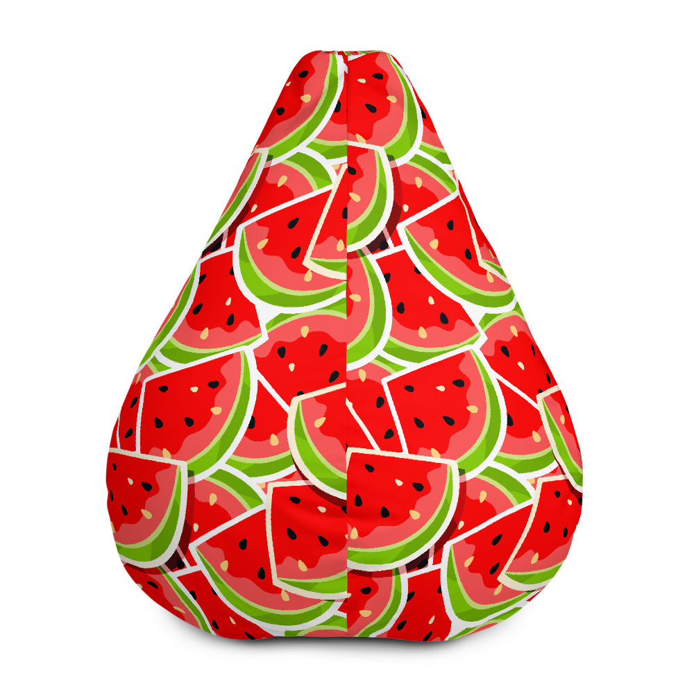 Cute Watermelon Slices Pattern Print Bean Bag Cover