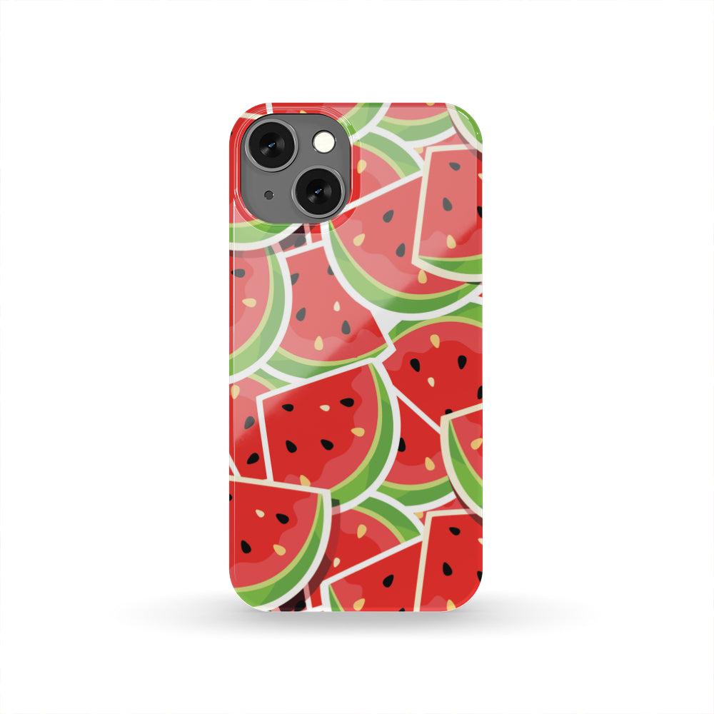 Cute Watermelon Slices Pattern Print Phone Case