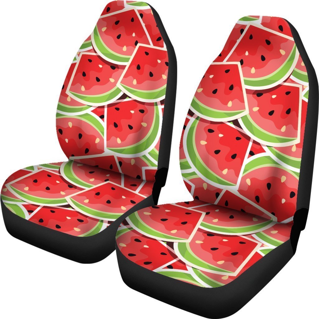 Cute Watermelon Slices Pattern Print Universal Fit Car Seat Covers