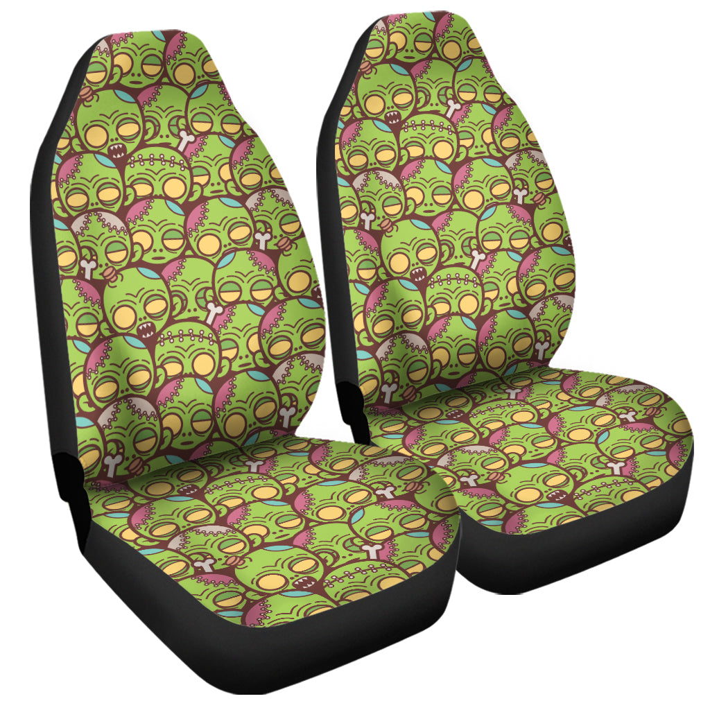 Cute Zombie Pattern Print Universal Fit Car Seat Covers