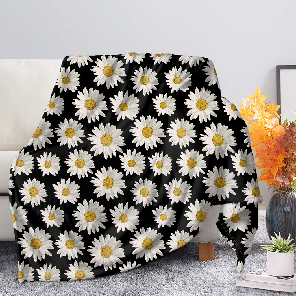 Daisy Flower Pattern Print Blanket