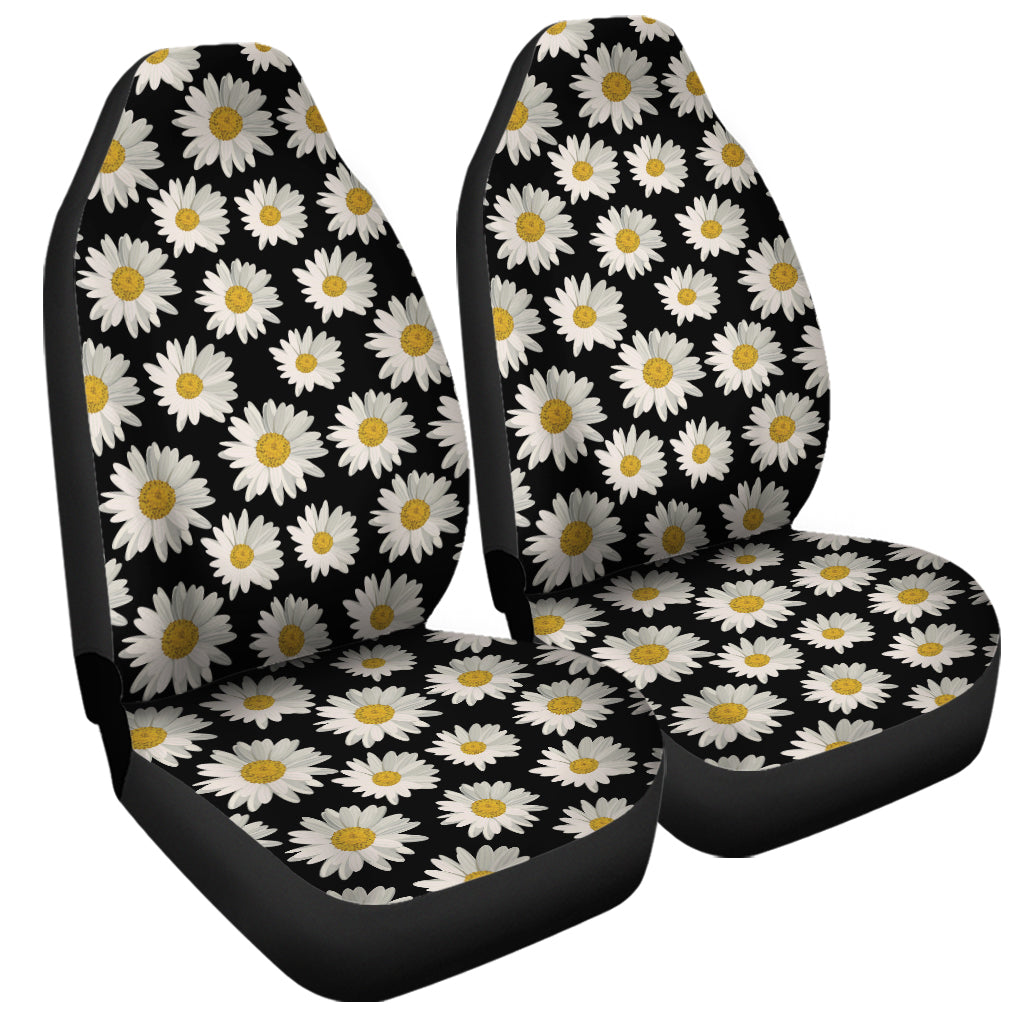 Daisy Flower Pattern Print Universal Fit Car Seat Covers