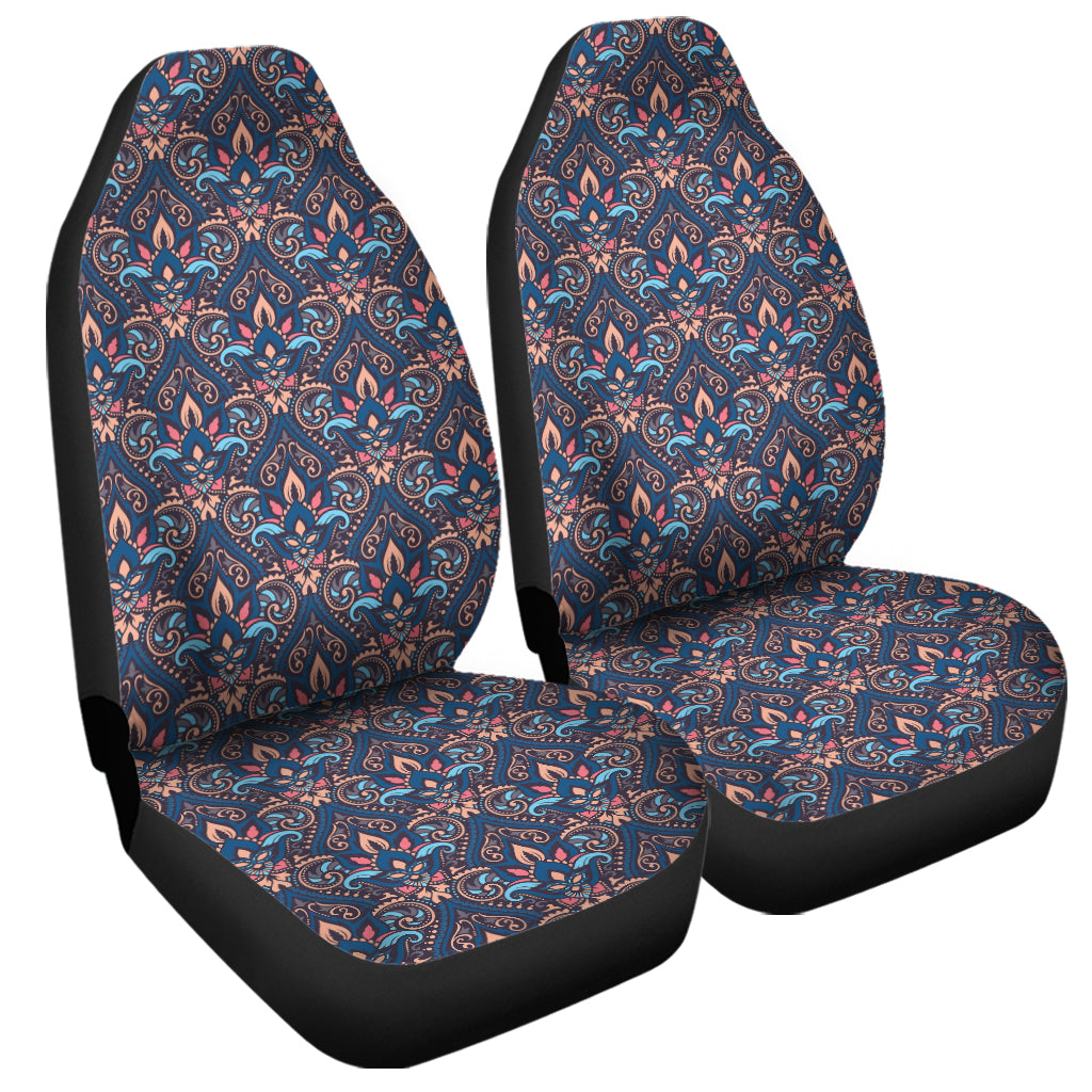 Damask Boho Pattern Print Universal Fit Car Seat Covers