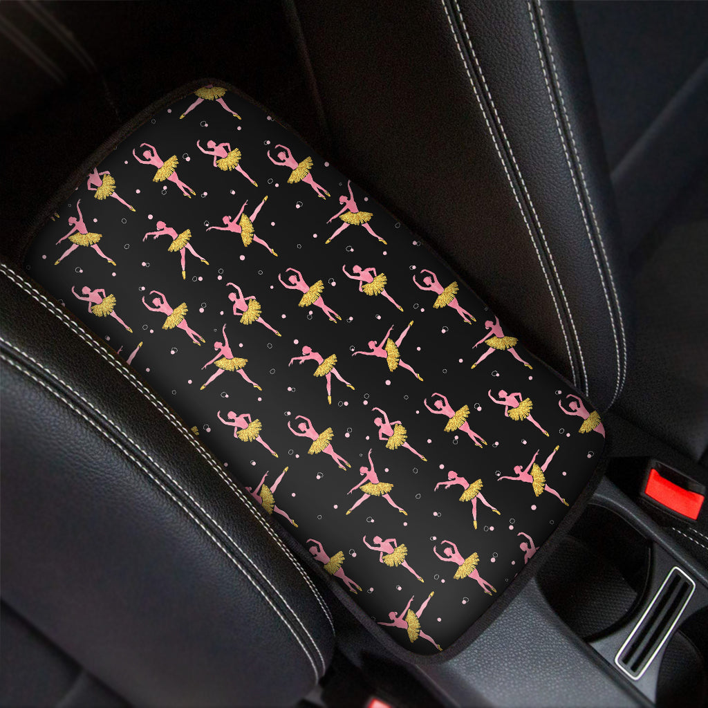 Dancing Ballet Pattern Print Car Center Console Cover