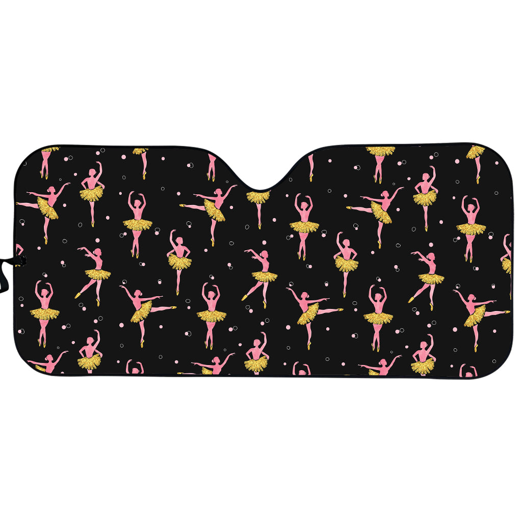 Dancing Ballet Pattern Print Car Sun Shade