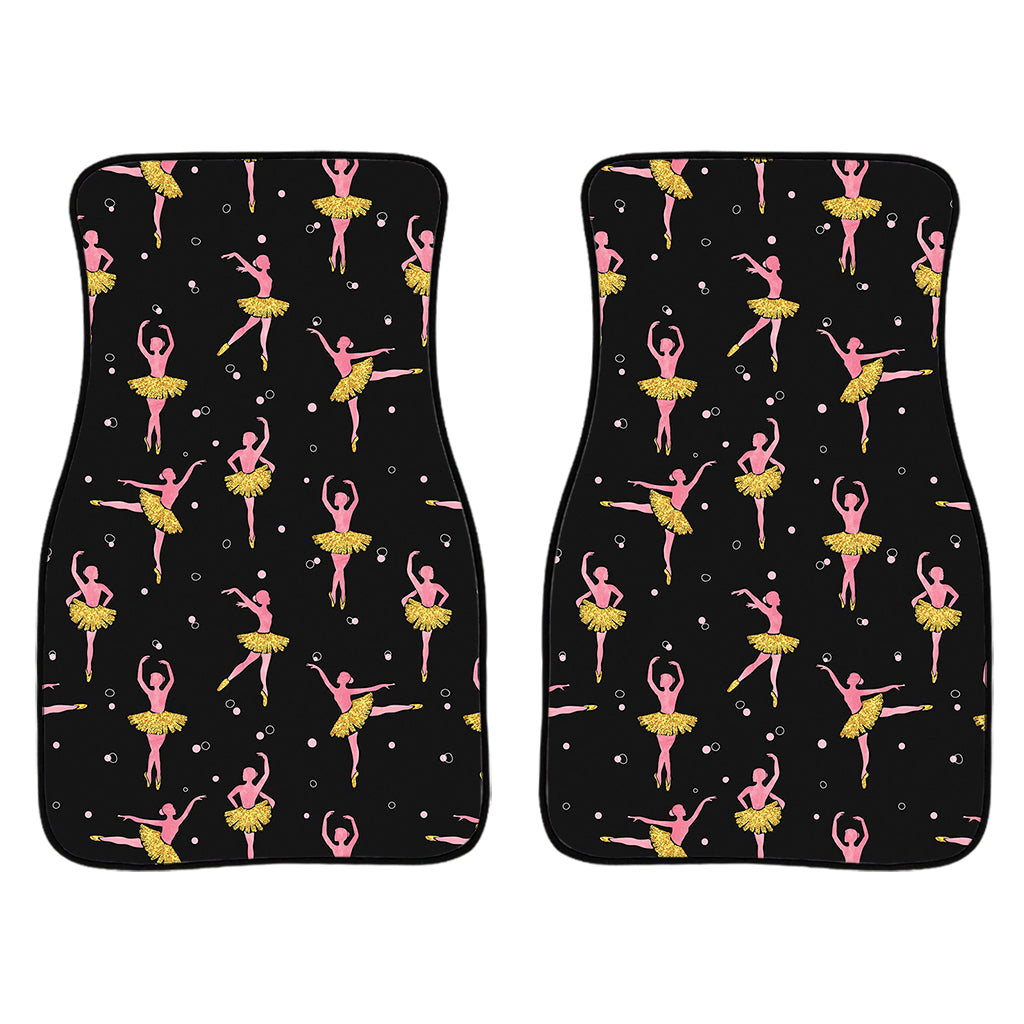 Dancing Ballet Pattern Print Front Car Floor Mats