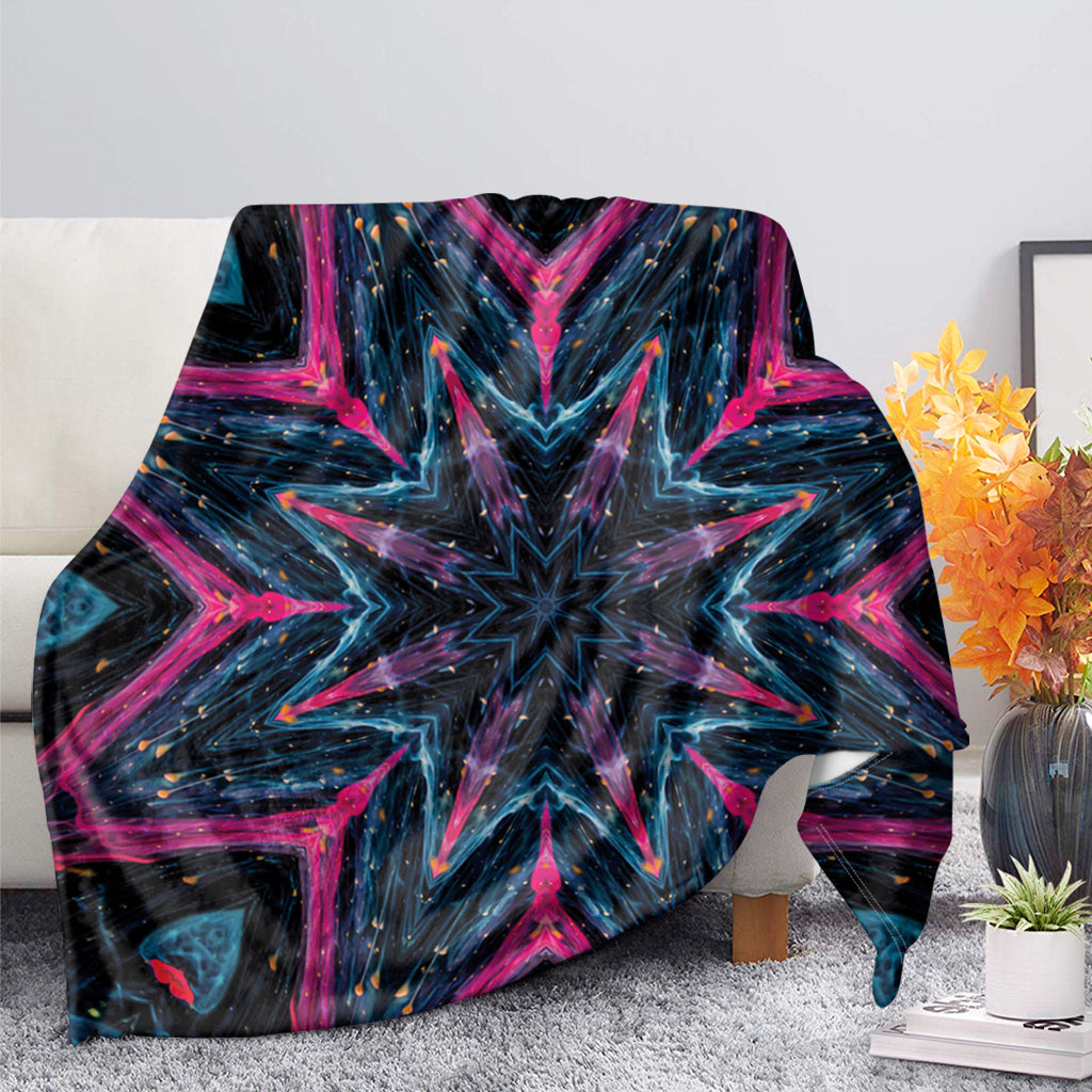 Dark Cloud Kaleidoscope Print Blanket