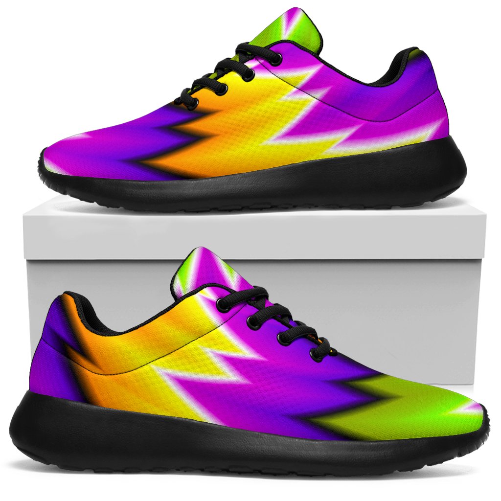 Dizzy Vortex Moving Optical Illusion Sport Sneakers