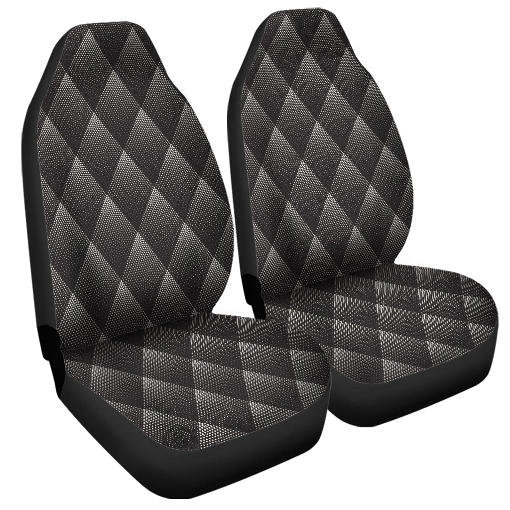 Dot Geometric Triangle Pattern Print Universal Fit Car Seat Covers