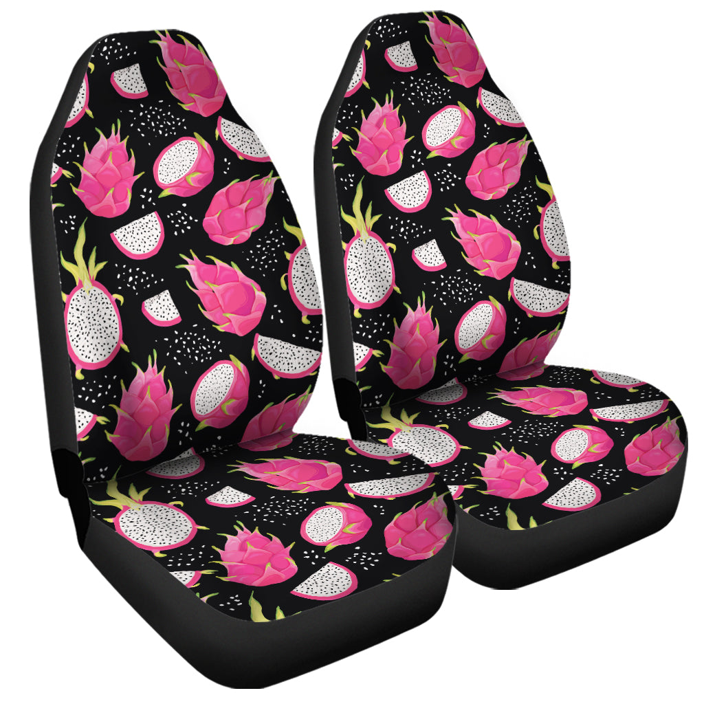 Dragon Fruit Pattern Print Universal Fit Car Seat Covers