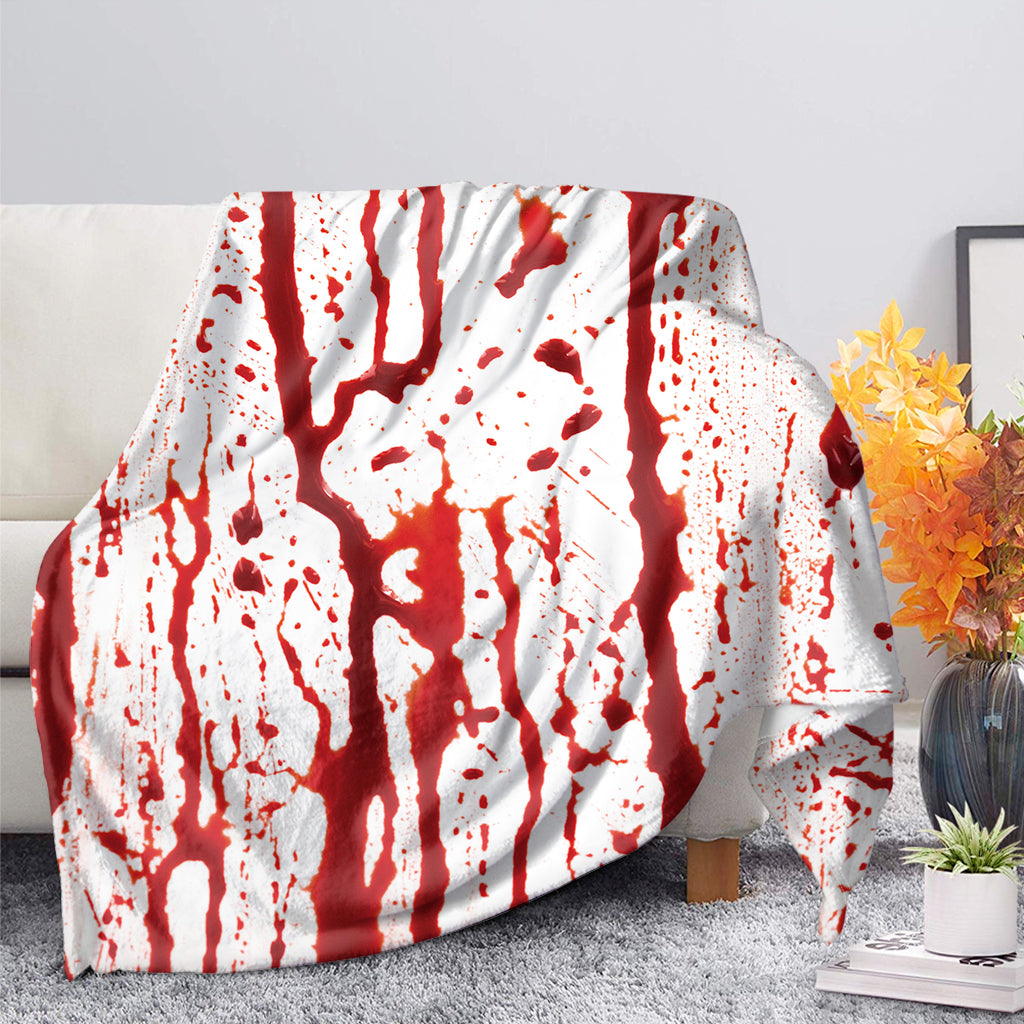 Dripping Blood Print Blanket