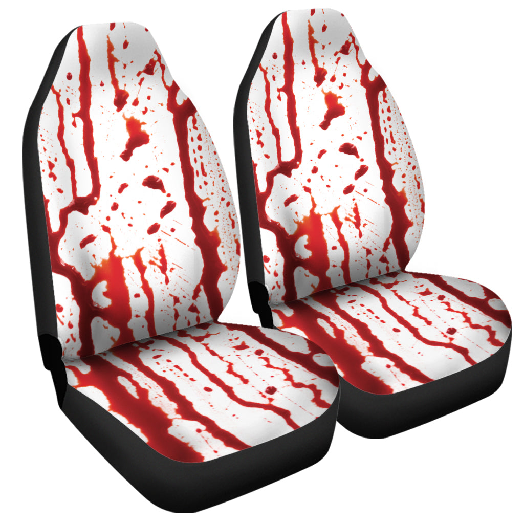 Dripping Blood Print Universal Fit Car Seat Covers