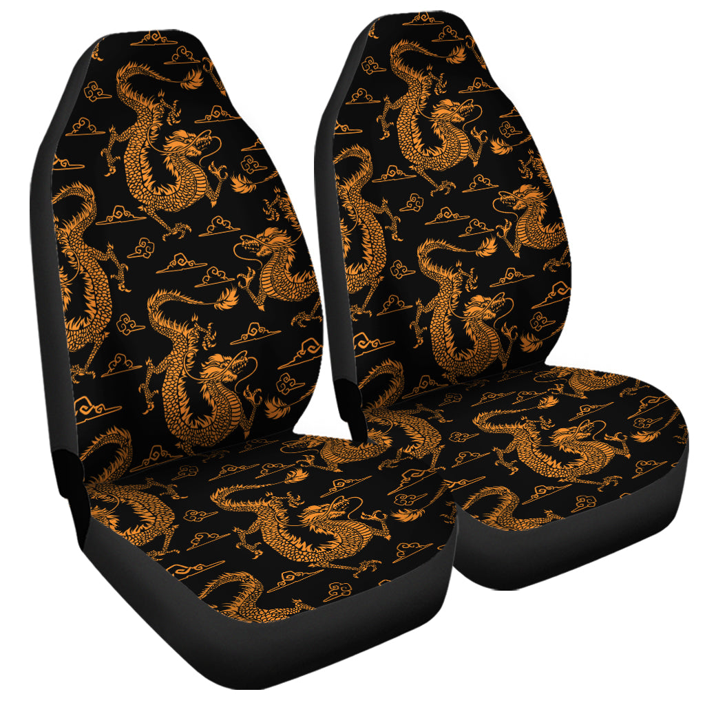 Eastern Dragon Pattern Print Universal Fit Car Seat Covers