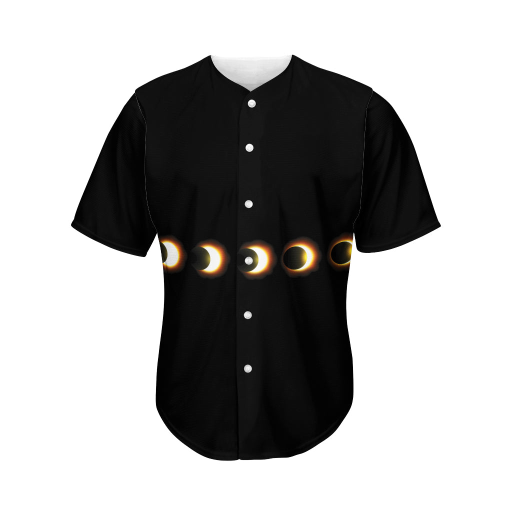 Eclipse Phases Print Men's Baseball Jersey