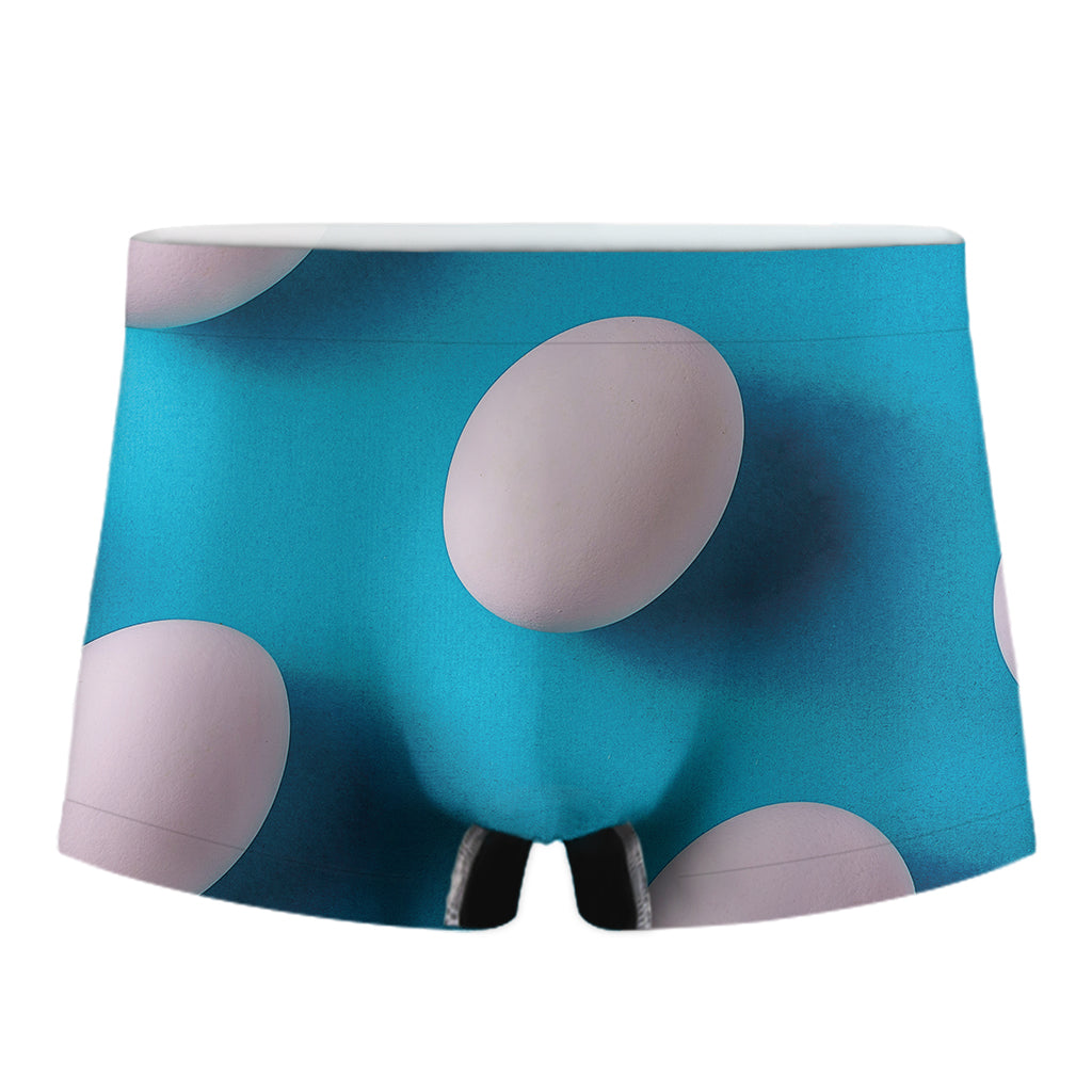 Eggs Pattern Print Men's Boxer Briefs