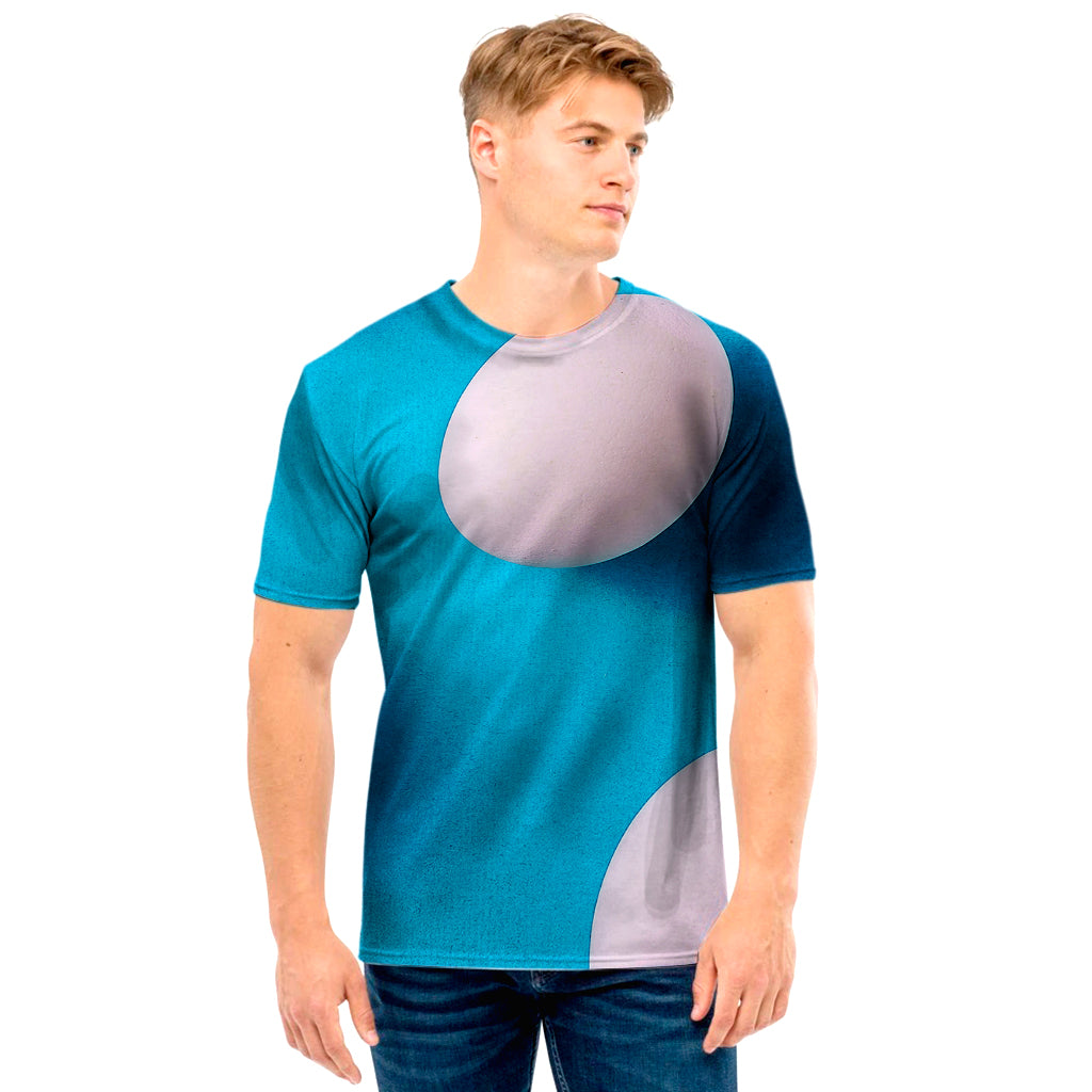 Eggs Pattern Print Men's T-Shirt